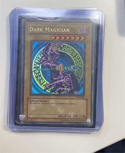 1996 Yu-Gi-Oh! SDY-006 Dark Magician — front