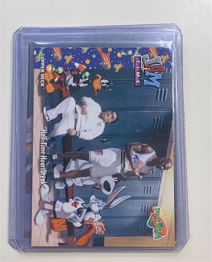 1996 Upper Deck Space Jam #45 Half-Time Heartbreak Michael Jordan — front