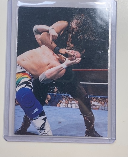 1998 Comic Images WWF Superstarz #19 Mankind (Mick Foley) — front