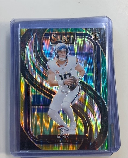 2024 Panini Select Premier Level #117 Bo Nix — front