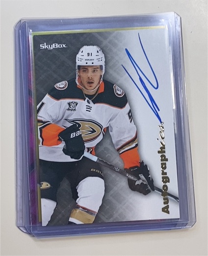 2023-24 Skybox E-X 2000 Rookie Autographics #AG-PM Pavel Mintyukov — front