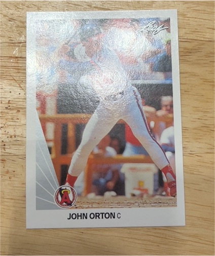 1990 Leaf #511 John Orton — front