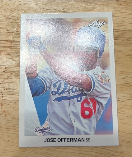 1990 Leaf #464 Jose Offerman — front