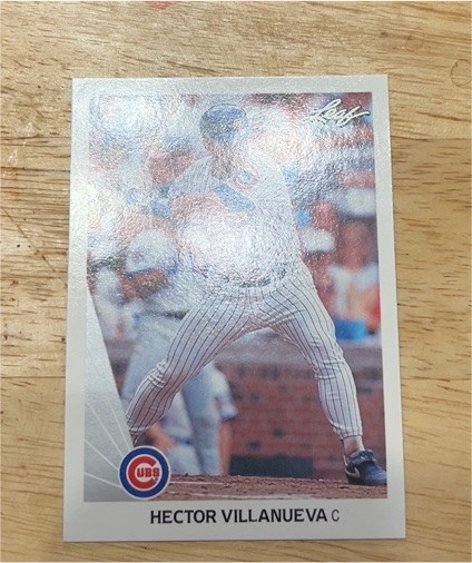 1990 Leaf #C Hector Villanueva — front