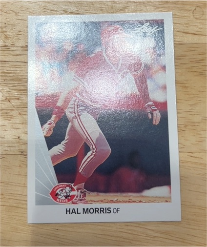 1990 Leaf #321 Hal Morris — front