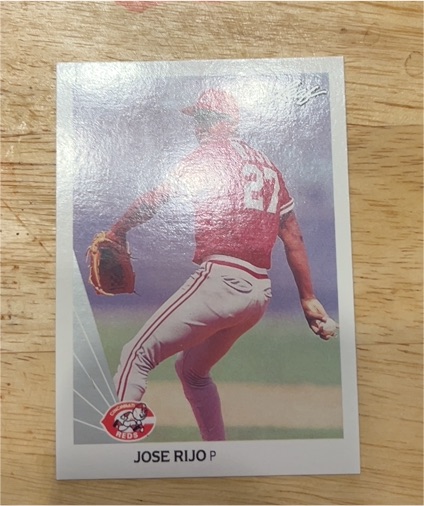 1990 Leaf #282 Jose Rijo — front