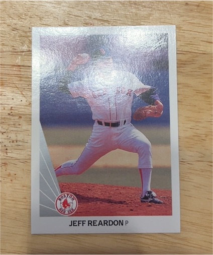1990 Leaf #276 Jeff Reardon — front