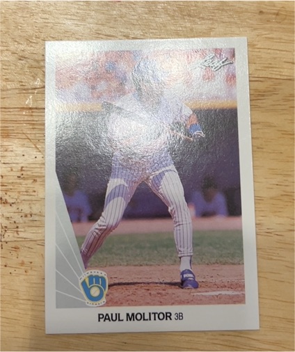 1990 Leaf #242 Paul Molitor — front