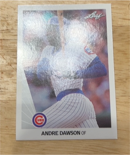 1990 Leaf #unknown Andre Dawson — front