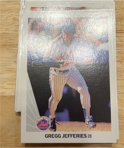 1990 Leaf #171 Gregg Jefferies — front