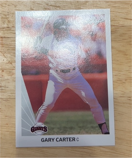 1990 Leaf Baseball #134 Gary Carter — front