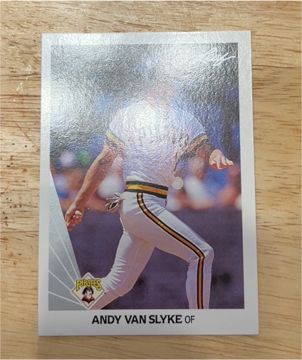 1990 Leaf #117 Andy Van Slyke — front