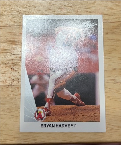 1990 Leaf #116 Bryan Harvey — front