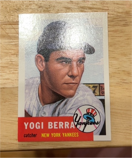 1991 Topps Archives 1953 #104 Yogi Berra New York Yankees — front