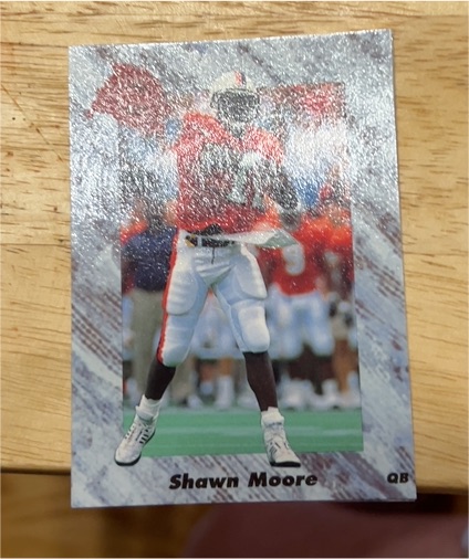 1991 Classic Draft Picks #224 Shawn Moore — front
