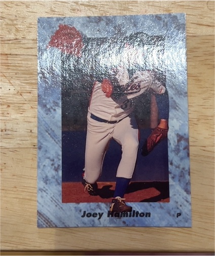 1991 Classic #218 Joey Hamilton — front