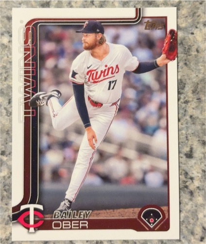 2025 Topps Series 1 #12 Bailey Ober — front