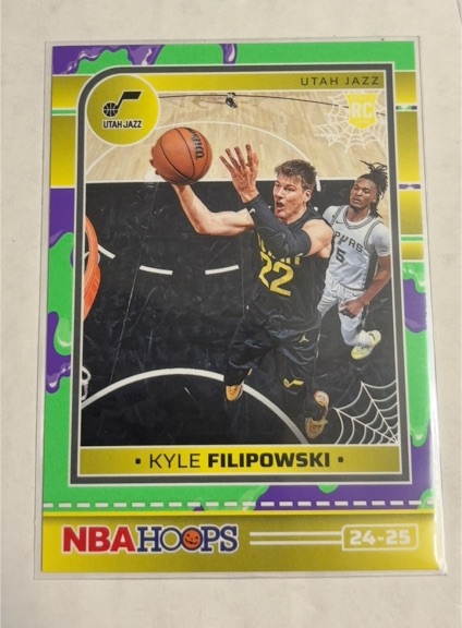 2024-25 Panini NBA Hoops Haunted Hoops #270 Kyle Filipowski — front