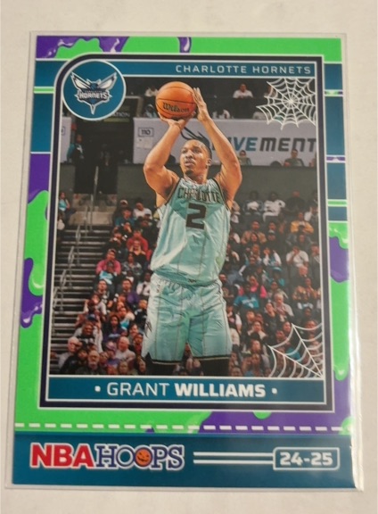 2024-25 Panini NBA Hoops Haunted Hoops #24-25 Grant Williams — front