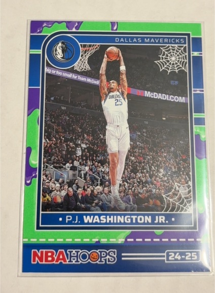 2024-25 Panini NBA Haunted Hoops #170 P.J. Washington Jr. — front