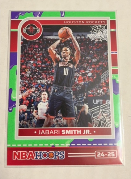 2024-25 Panini Hoops Haunted Hoops #130 Jabari Smith Jr. — front
