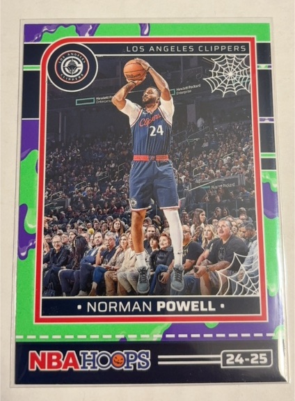 2024-25 Panini Haunted Hoops #199 Norman Powell — front