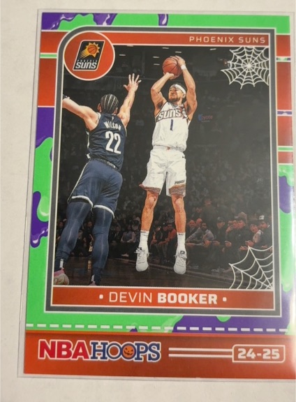 2024-25 Panini NBA Haunted Hoops #90 Devin Booker — front