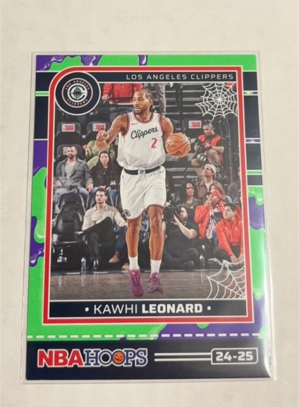 2024-25 Panini Haunted Hoops #194 Kawhi Leonard — front