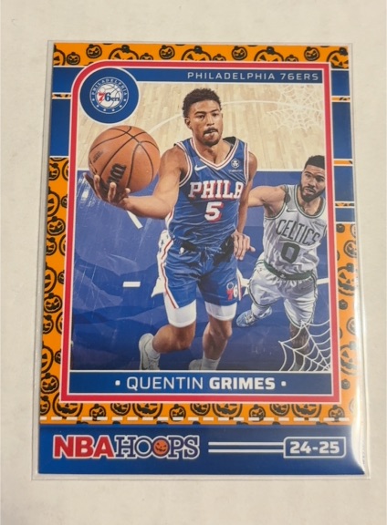 2024-25 Panini Haunted Hoops #24-25 Quentin Grimes — front