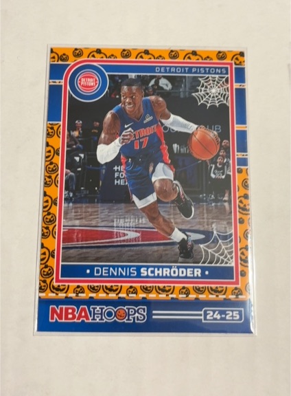 2024-25 Panini Haunted Hoops #31 Dennis Schröder — front