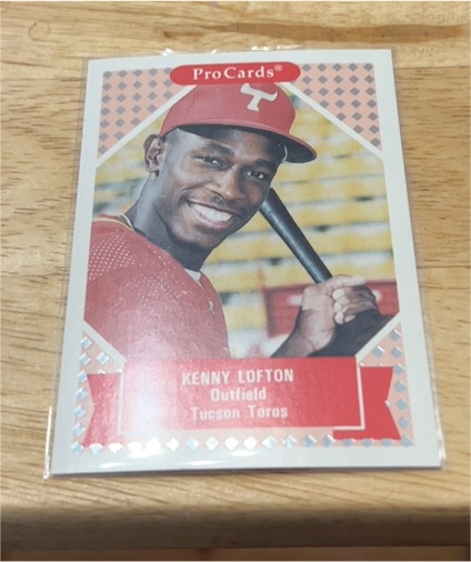1991-92 ProCards Tomorrow's Heroes #223 Kenny Lofton — front