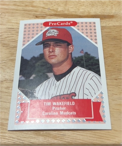1991 ProCards Tomorrow's Heroes #308 Tim Wakefield — front