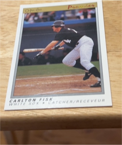 1991 O-Pee-Chee Premier #45 Carlton Fisk — front