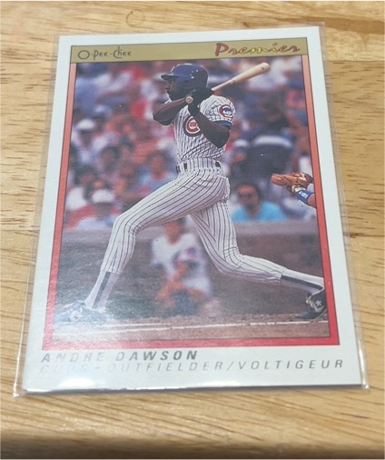 1991 O-Pee-Chee Premier #31 Andre Dawson — front
