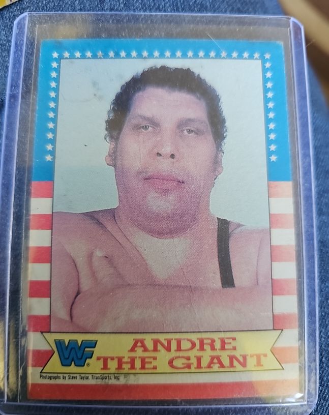 1987 Topps WWF #2 Andre The Giant — front