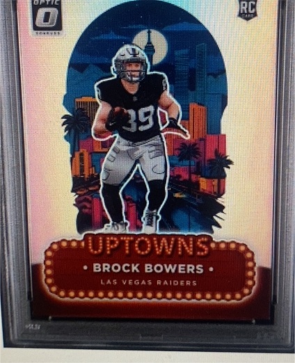 2024 Panini Donruss Optic Uptowns #Brock Bowers — front