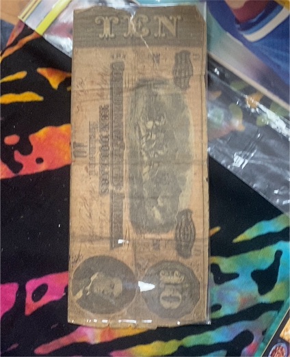 United States Currency $10 Bill — front