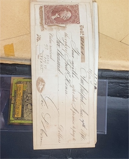 1880 The Philadelphia National Bank Check — front