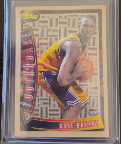 1996 Topps Chrome Youthquake #YQ15 Kobe Bryant — front