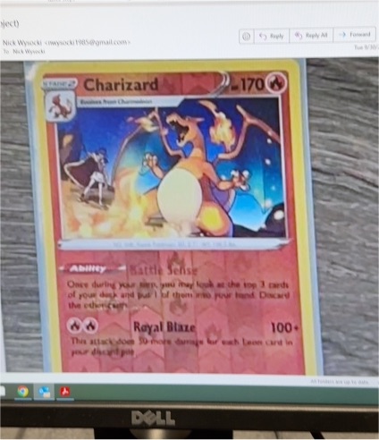 2020 Pokémon Sword & Shield Vivid Voltage #025 Charizard — front