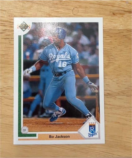 1991 Upper Deck #545 Bo Jackson — front