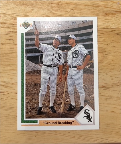 1991 Upper Deck #677 Carlton Fisk Robin Ventura — front
