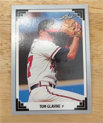 1991 Leaf #172 Tom Glavine — front