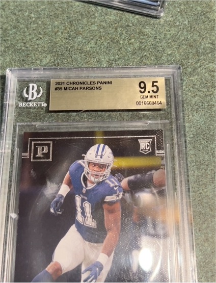 2021 Chronicles Panini #35 Micah Parsons — front