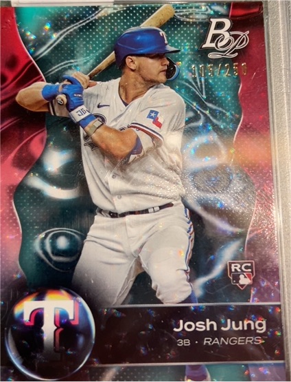 2023 Bowman Platinum #1 Josh Jung — front