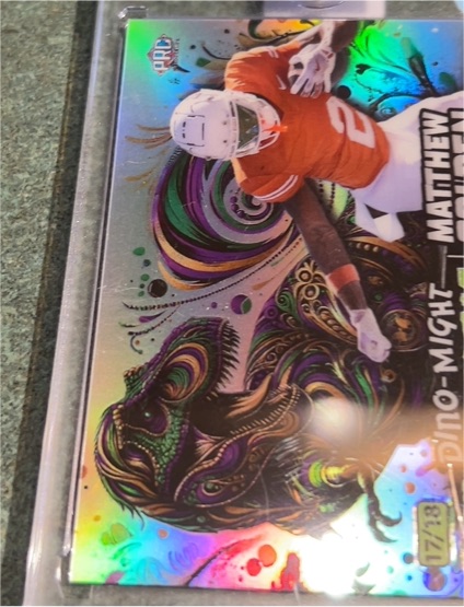 2024 Wild Card Prehistoric Dino-Might Matthew Stafford #PHSTG2-17 — front