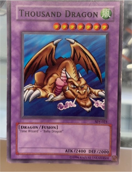 Yu-Gi-Oh! Thousand Dragon SDJ-023 — front