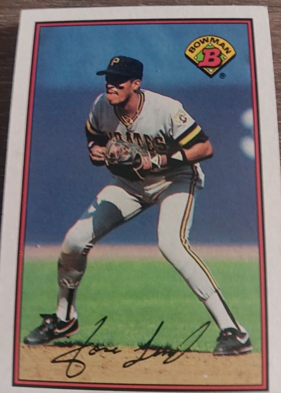 1989 Bowman #421 Jose Lind — front