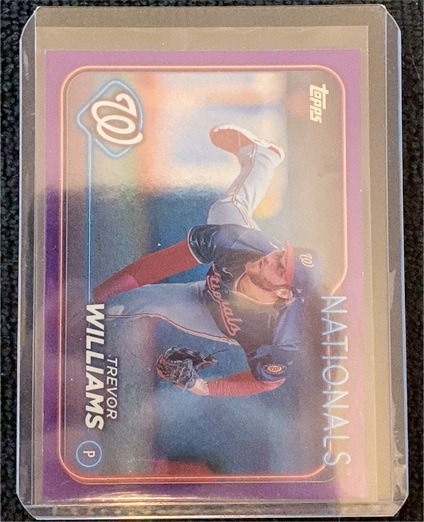 2024 Topps Chrome Update #USC56 Trevor Williams — front
