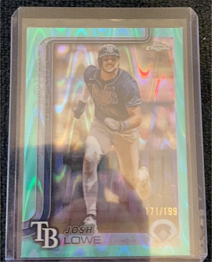 2025 Topps Chrome #111 Josh Lowe — front